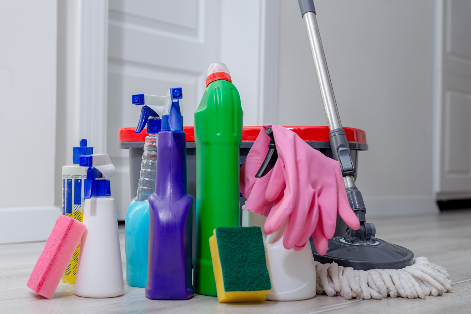 Cleaning supplies